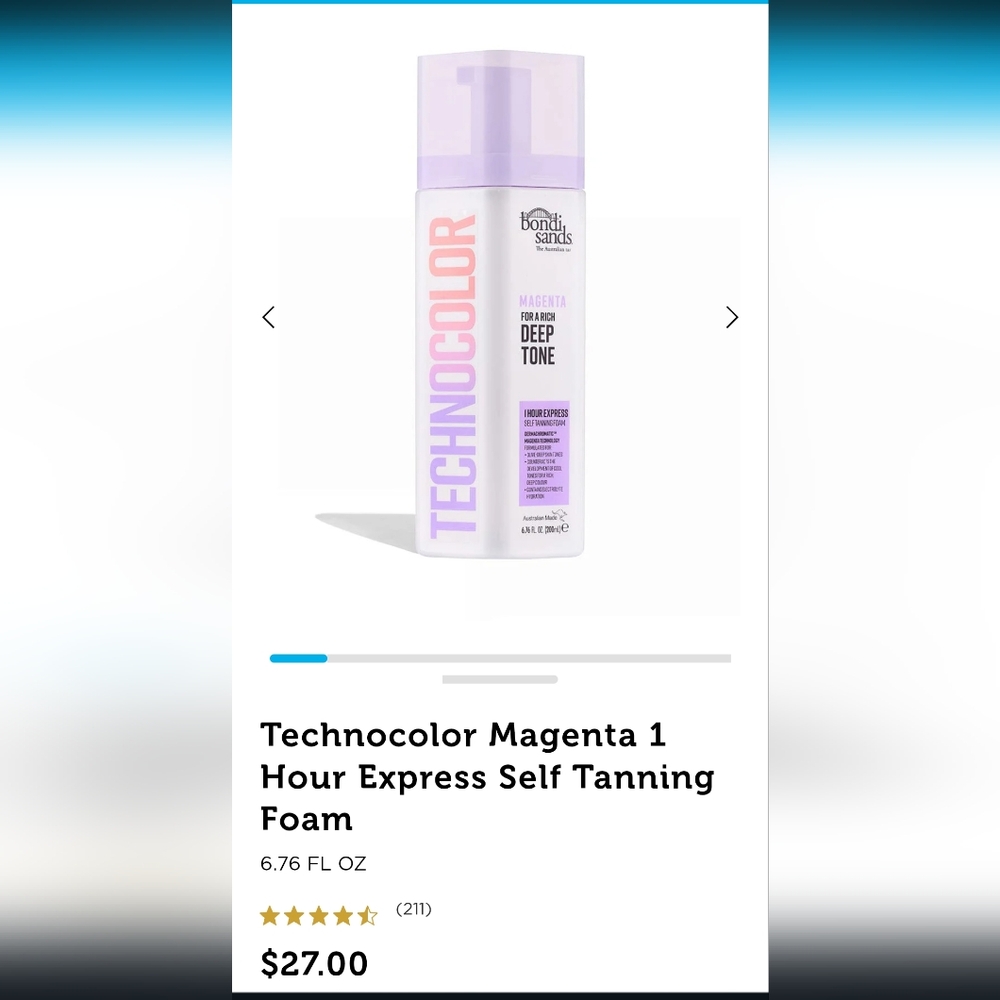 Bondi Sands Technocolor Magenta Suncare